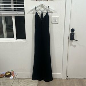 Lulu’s Deep V Full Length Dress